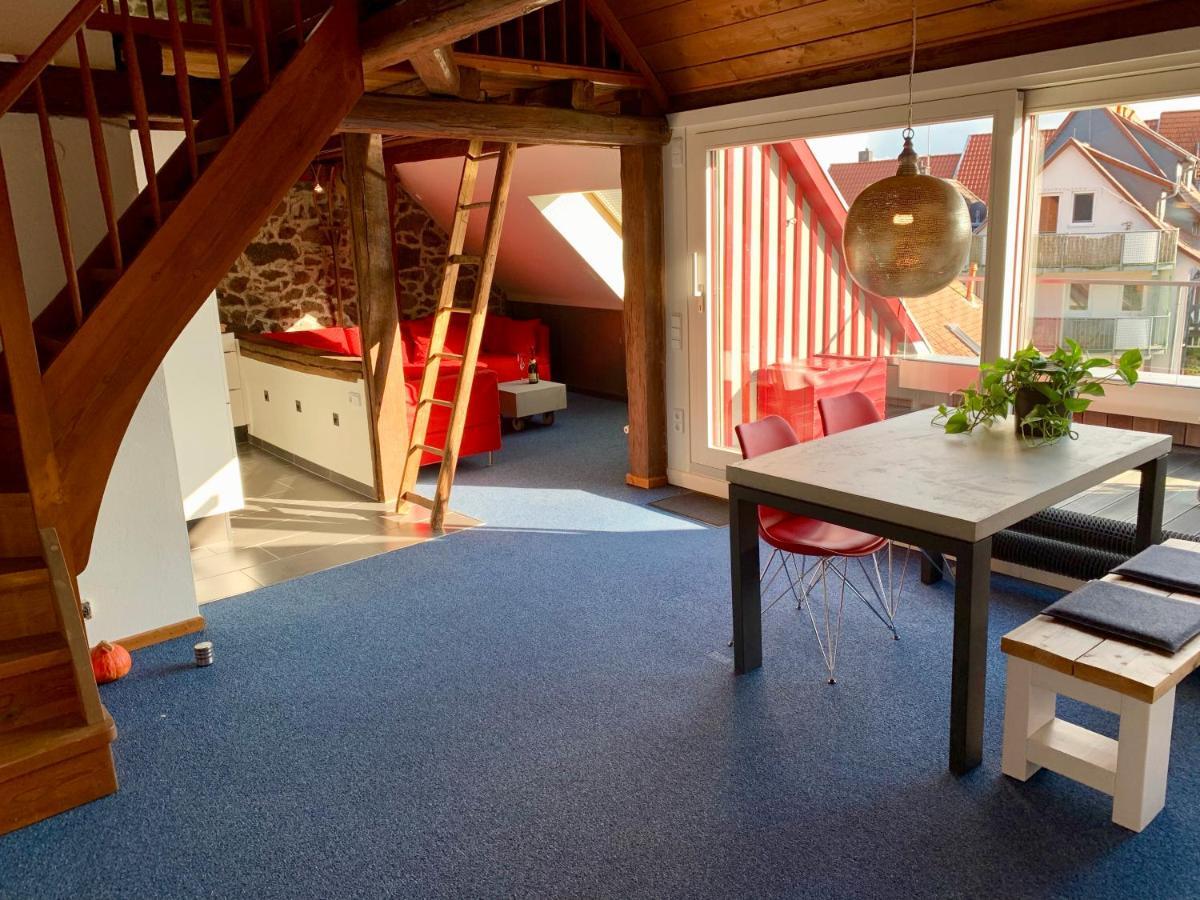Historische Ferienwohnung Mit Sauna In Lich Eksteriør billede